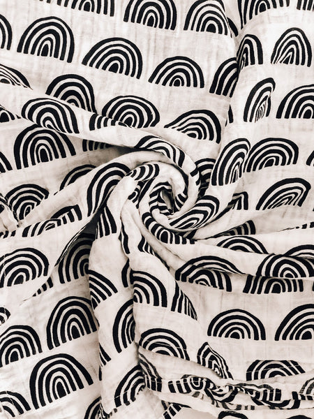 rainbow muslin cotton