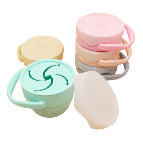 Collapsible Silicone Snack Cup