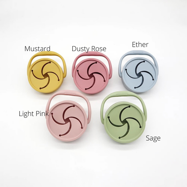 Collapsible Silicone Snack Cup