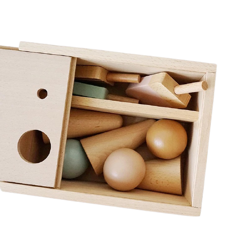 Wooden Ice Cream Set