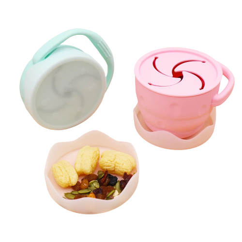 Collapsible Silicone Snack Cup