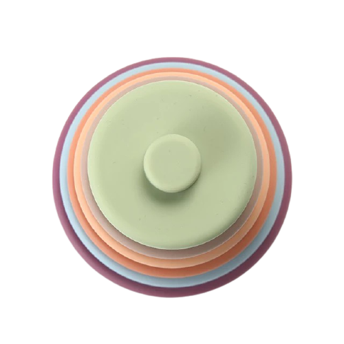 Round Silicone Stacker