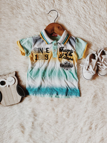 Yellow Polo Set - B.BabyCo